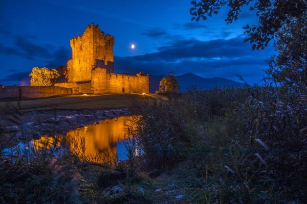 castle by night