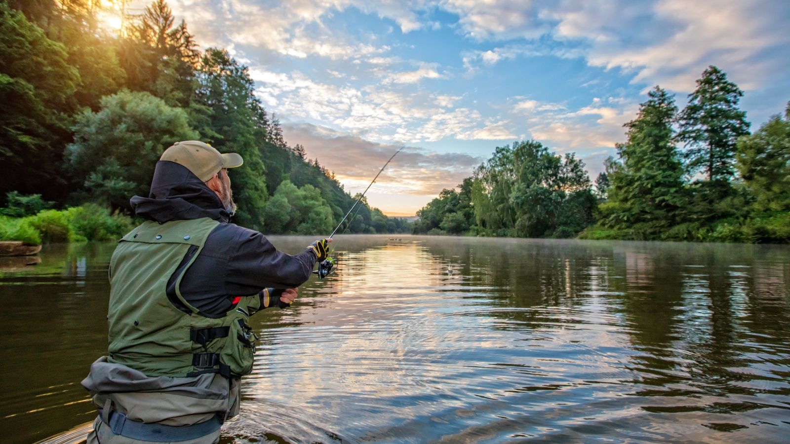 Fishing banner